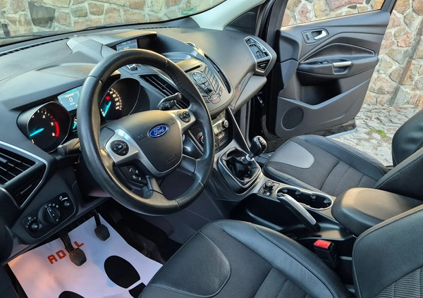 Ford Kuga cena 52900 przebieg: 159000, rok produkcji 2014 z Szczucin małe 562